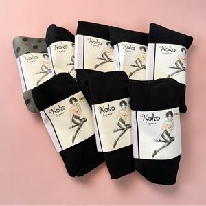 Ladies legwear tights nylons LOT OF 8 queen size